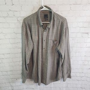 Men's Arrow longsleeve button down longsleeve shirt, size XL